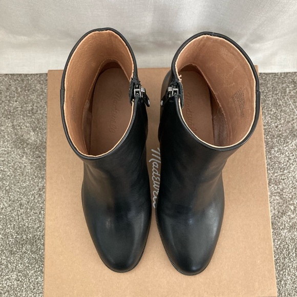 MADEWELL | Mira Side Seam Ankle Boot - Black leather - size 7 - Picture 6 of 9